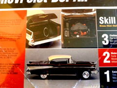 Model Kit 1957 Chevrolet Bel Air AMT 1:25 Large Box
