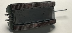 Hand Built WWII German Tank 4 Inches