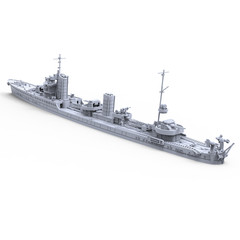 SSC1200740 1/1250Italian Navigatori Class Destroyers Giovanni da Verrazzano 1940