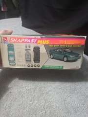 Vintage SNAP FAST PLUS Beginner FORD MUSTANG GT. Rare1994 AMT ERTL Complete. NIB