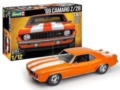 Revell 1/12 1969 Camaro Z28 3 in 1 Kit RMX2812
