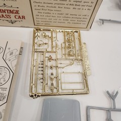 Pyro 1909 Cadillac 30 Tourer Vtg Brass Car Model 1/32 Scale 1967 Partly Built