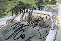 Initial D AE86 Aoshima Model Kit Signed by Shinihiro Miki “Takumi Fujiwara” JVA