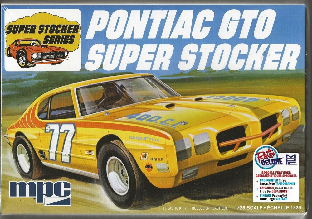 MPC Retro Deluxe Pontiac GTO Super Stocker in 1/25 939 ST
