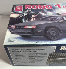AMT ERTL ROBO 1 POLICE CAR ROBOCOP 2 #6059 PLASTIC MODEL 1/25
