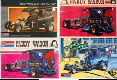 RADIATOR GRILL for Monogram Paddy Wagon 1:24 Model Kit *Cracked Headlight Mount*