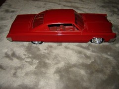 1967 Dealer Promo car Red Colored Chrysler 300 Ex Cond Missing Hood Ornament