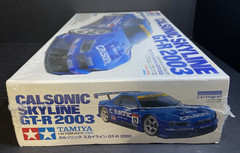 2004 Vintage TAMIYA 1/24 CALSONIC SKYLINE GT−R 2003 Plastic Model Factory Sealed