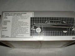 1991 AMT Ertl 1949 Mercury Sedan Model Kit 1:25 Sealed Build 1 of 3 Ways