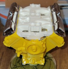 1/8th pontiac tri-power carburetor intake big deuce Revell monogram 1/8