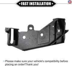 Headlight Bracket Compatible for Infiniti G37 2009-2013, Durable Plastic Black