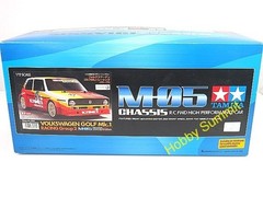 Ltd. Ed. Tamiya R/C VOLKSWAGEN GOLF Mk.1 Group 2 1/12 M-05 Chassis Kit 84316