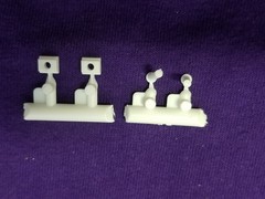 1960 Chevy Nomad Station Wagon FRONT AXLE PINS & RETAINERS for AMT 1:25 Model 60