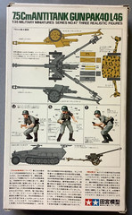 Tamiya MM147 7.5Cm AntiTank Gun Pak 40/L46 1:35 Scale Model Kit 1/35 No. 47 300