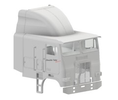 1/24th resin 3d 84-88 Freightliner 104”cab by KJ