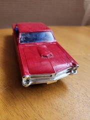 THREE VINTAGE BUILT MODELS -Mustang, GTO, and Mercury cruiser