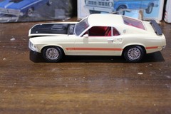Revell 1969 Ford Mustang Mach 1 Built Clean 1/25