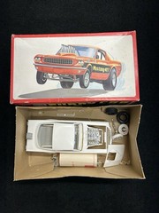 Vintage AMT Super Boss Funny Car Mustang Model Kit No. 6753-150 SEE PICS S1