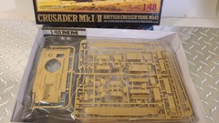Tamiya Crusader Mk.I/II British Cruiser Tank 1/48 Item 32541 Sealed Contents