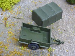 Roco Minitanks WWII US M-104 1-1/2T Cargo Trailer Lot #914X©