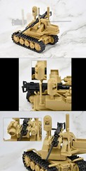 TOMYTEC 1/12 Little Armory LD049 ARMED UGV 2 .50 CAL CARRIER Model Kit 329985