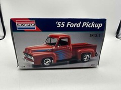 1995 Monogram 1/24 ’55 Ford Pickup #2971 open box started kit READ see photos