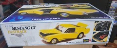 1965 Mustang Fastback 1/12 Scale Revell H-1286 Includes Parts For Shelby GT-350
