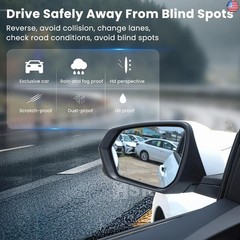 Driver Side Mirror Replacement Glass for Chevy Equinox 2018 2019 2020 2021 2022