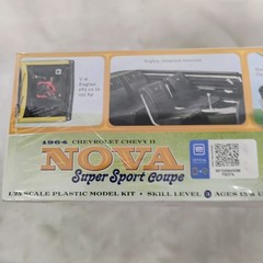 Moebius Models 1964 Chevrolet Chevy II Nova SS Coupe 1/25 Model Kit 2320 NEW