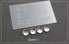 ZoomOn 1/24 320i (E36) HeadLight Detail-up parts (5mm) for Nunu kit