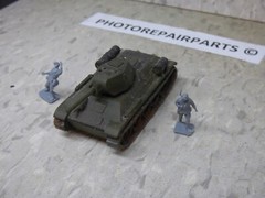 MIR / Roco Minitank Compatible WWII Russian T-34/76 & Aifix Soldiers Lot#7216B©