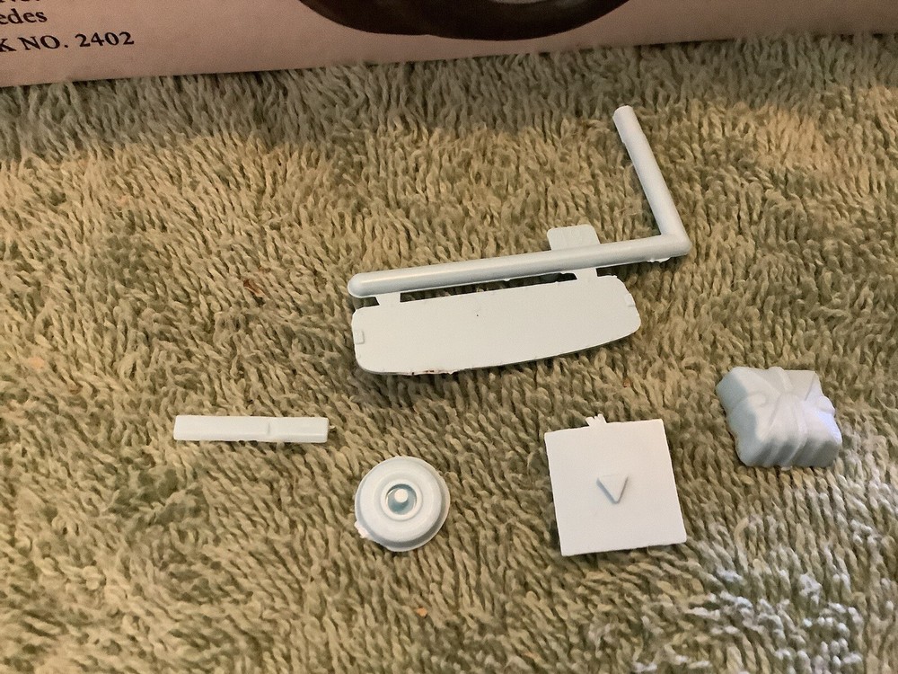1 25 scale model parts 33 Willys Coupe Parachute And More No Box