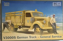 IBG Models #72071 V3000S German Truck-General Service 1:72 Scale NEW SEALED