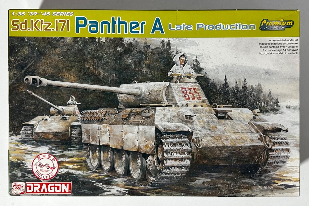 Dragon Premium Edition 6358 1/35 Scale Sd.Kfz. 171 Panther A (Late Prod.) – 2006