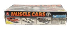 NEW Sealed AMT 3 Muscle Car Kits 66 Fairlane-68 Road Runner-65 GTO “Bent Box”