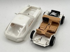 Vintage Tamiya Porsche 928 1/20 Model Kit No. GC-2003 *PARTIALLY ASSEMBLED READ*