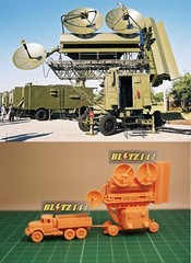1/144 Russian SNR-75 (SA-2) Fan Song Radar (fine detail) Resin Kit