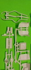 1957 Chevy Bel Air 1/25 OLD REVELL TOOLING Frame Chassis Axle Rear End Model Car