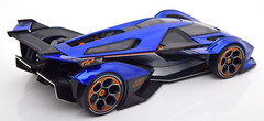 Lamborghini 1:18Race Car12Custom Built Concept Metal Body Model Carousel BLUE 24