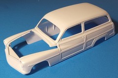 🔥49 MERCURY WOODY WAGON STOCK BODY ONLY – REVELL 4996 – MODEL CAR KIT PARTS LOT