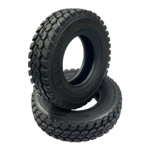 Eagle Model All-Train Tire Set for Tamiya 1/14 Trailer Truck (2 Pieces) BT-T01F2