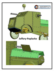 1/35 Russia Jeffery-Poplavko Armored Car/Lorrry 1915