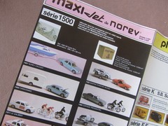 Vintage Norev Catalog * Die Cast Scale Models France Autos Fire Bus Boat Trucks