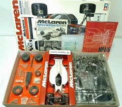 w/Detail Book TAMIYA 1/12 McLaren Honda MP4/6 Model Kit Ayrton Senna 12028