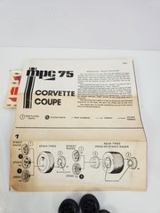 MPC Model 1975 Corvette Coupe Model Kit #1-7505 Vintage 1/25 Open Box