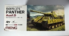 Meng TS-038 1/35 Scale German Sd.Kfz. 171 Panther Ausf. D w/PE & Metal Barrel