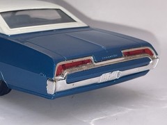 MPC Promo 1969 Pontiac Bonneville 2Dr HT 1/25 Warwick Blue w/White Top XLNT-NM