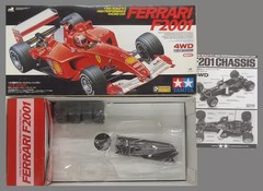 TAMIYA 58288 Ferrari F2001 1/10 RC Formula 1 Racing Car Kit 4WD Used Japan Boxed