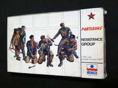 1/35 Esci 5009 Partisans Resistance Group French Polish Soviet Model