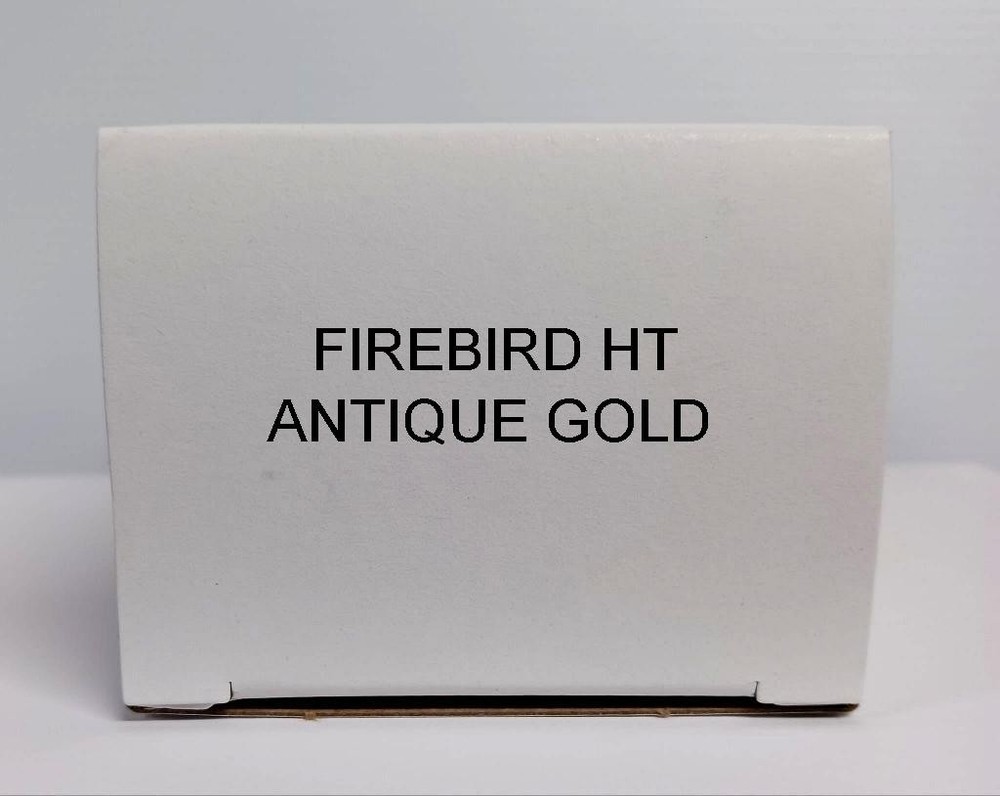New 1969 Pontiac Firebird HT Antique Gold Promo Model Box Replica NO CAR